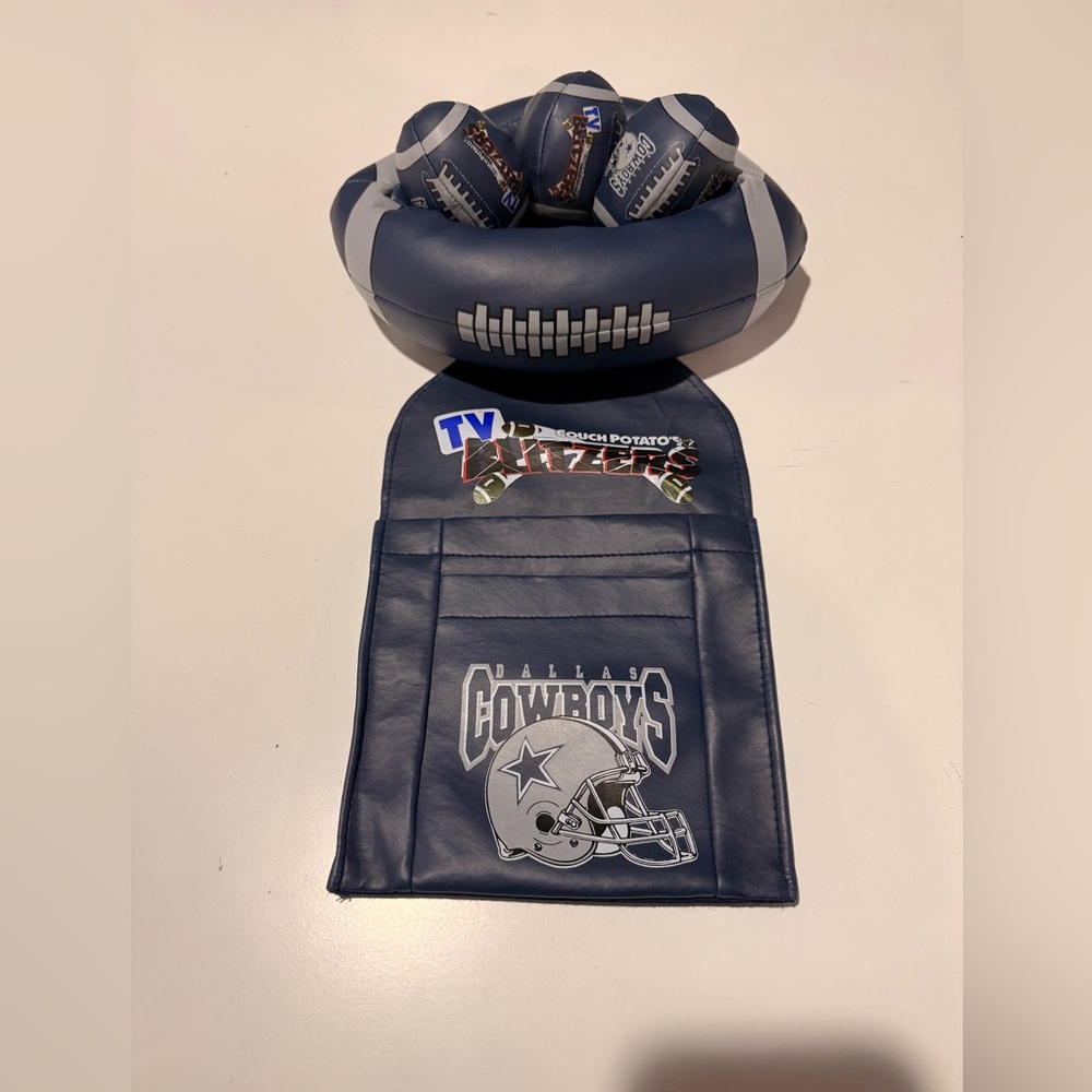 Cowboys Themed Couch Arm Organizer Set - Picture 4 of 4
